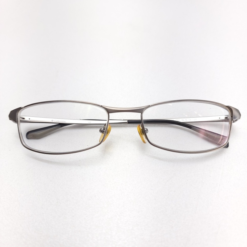 Columbia Skyjuice 180 EYEGLASSES FRAMES 54-18-135 Gun Metal Rectangle TV6 34602